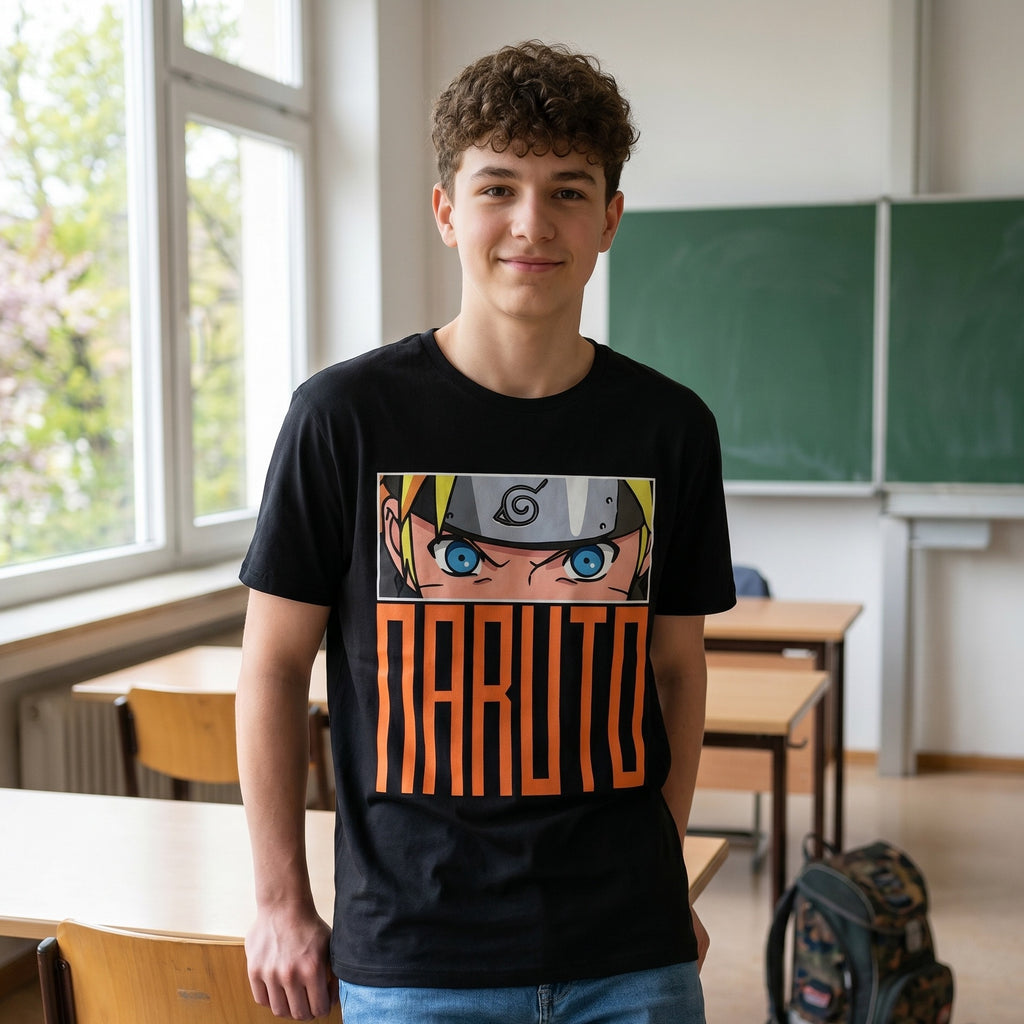 Productafbeelding Naruto - Eyes T-shirt zwart