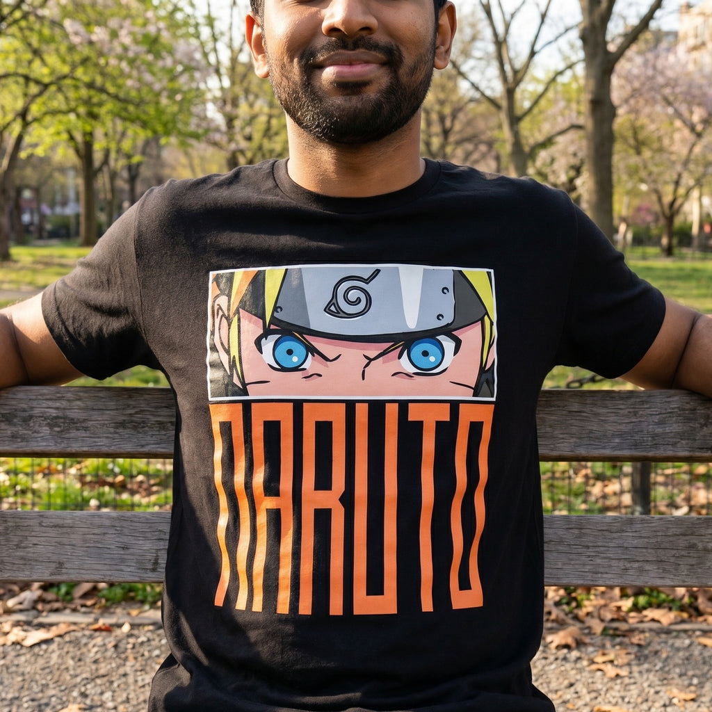 Productafbeelding Naruto - Eyes T-shirt zwart