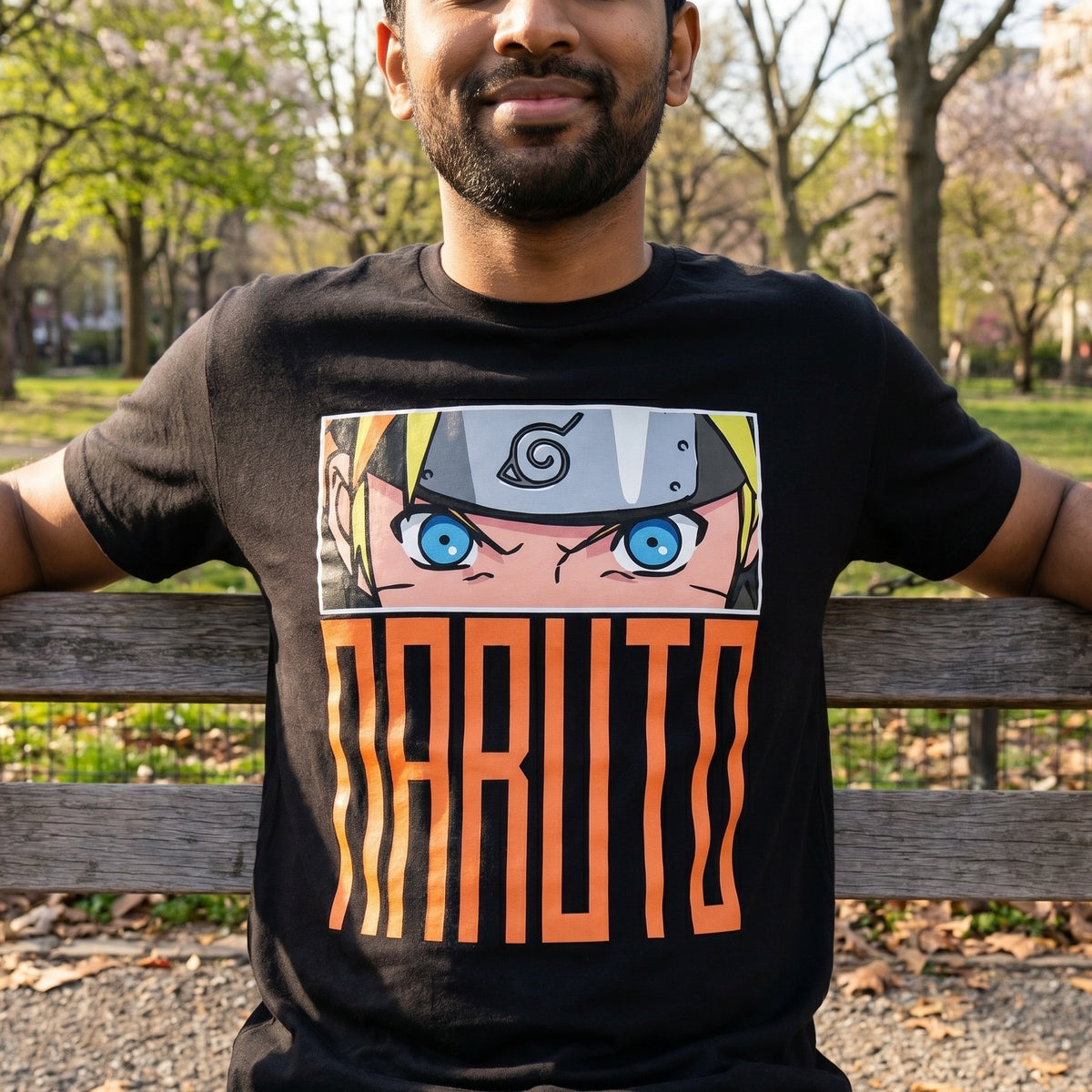 Productafbeelding Naruto - Eyes T-shirt zwart