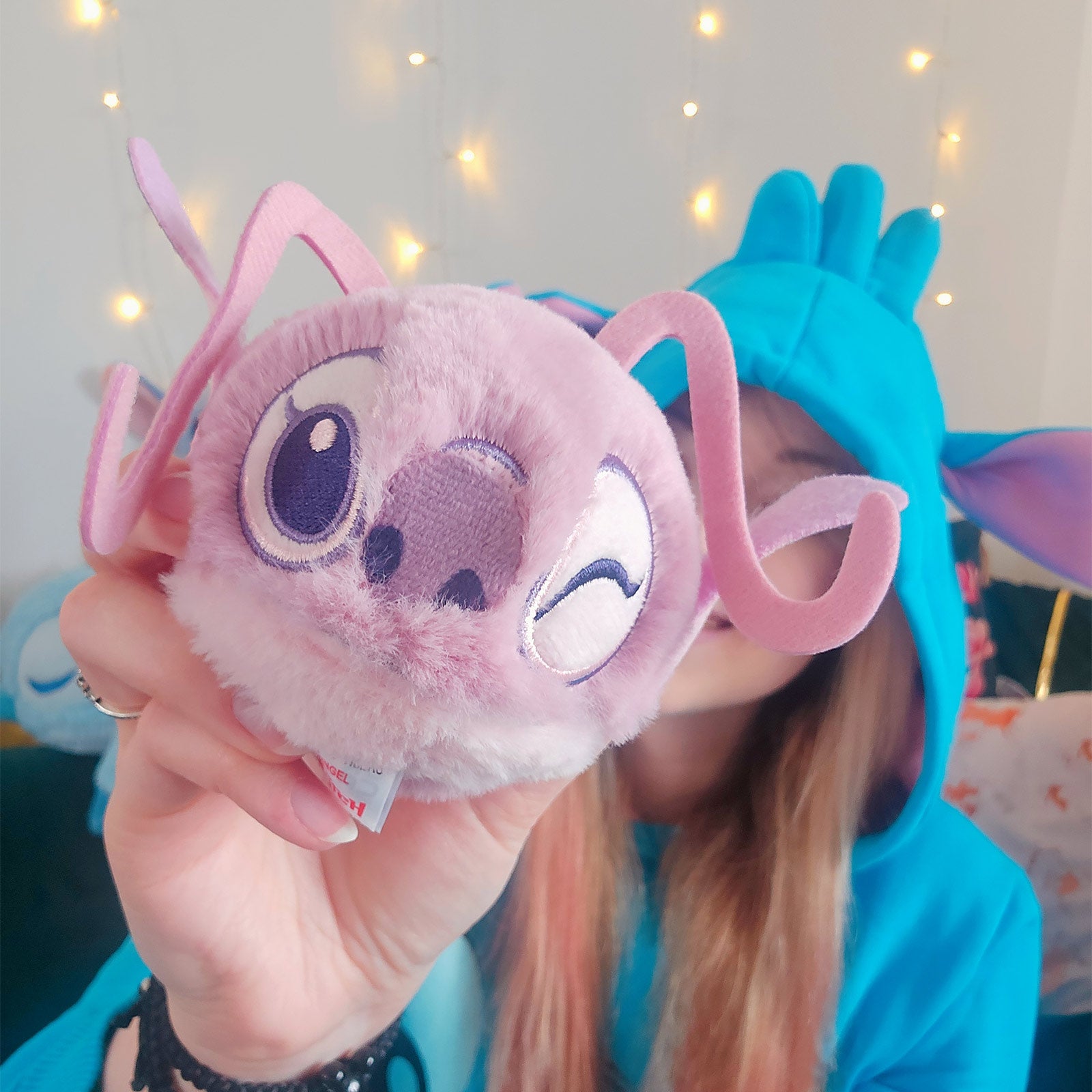 Productafbeelding Angel Beanie Bouncers Stuiterende Pluche Bal - Lilo & Stitch
