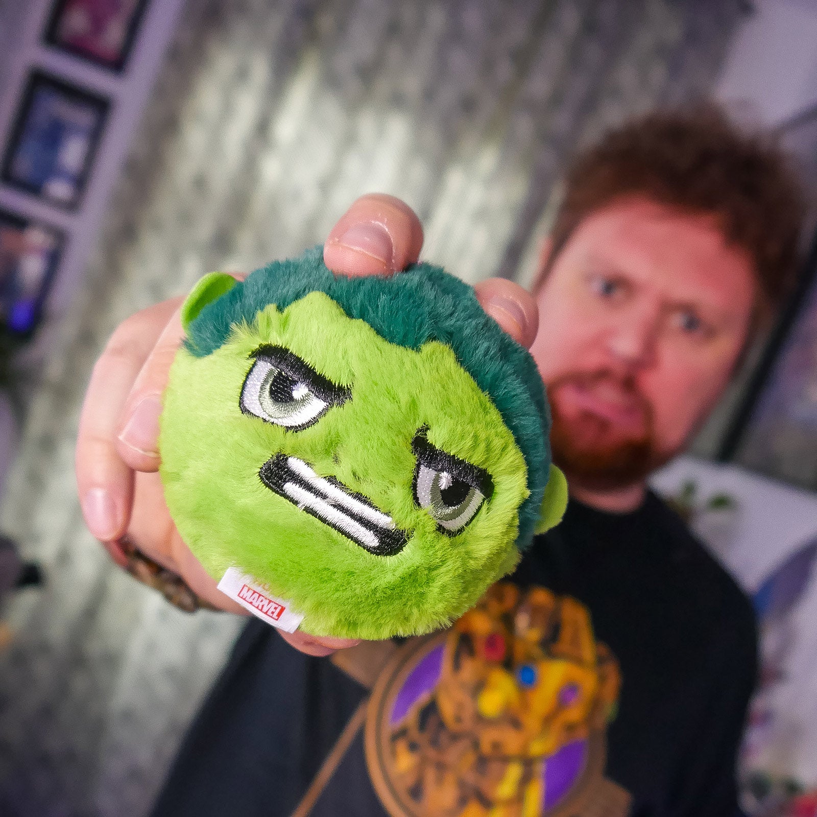 Productafbeelding Hulk - Beanie Bouncers stuiterende pluchen bal