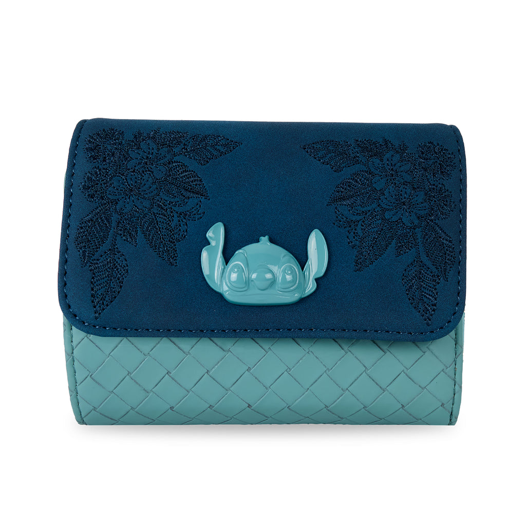 Productafbeelding Stitch Bloemen Portemonnee - Lilo & Stitch