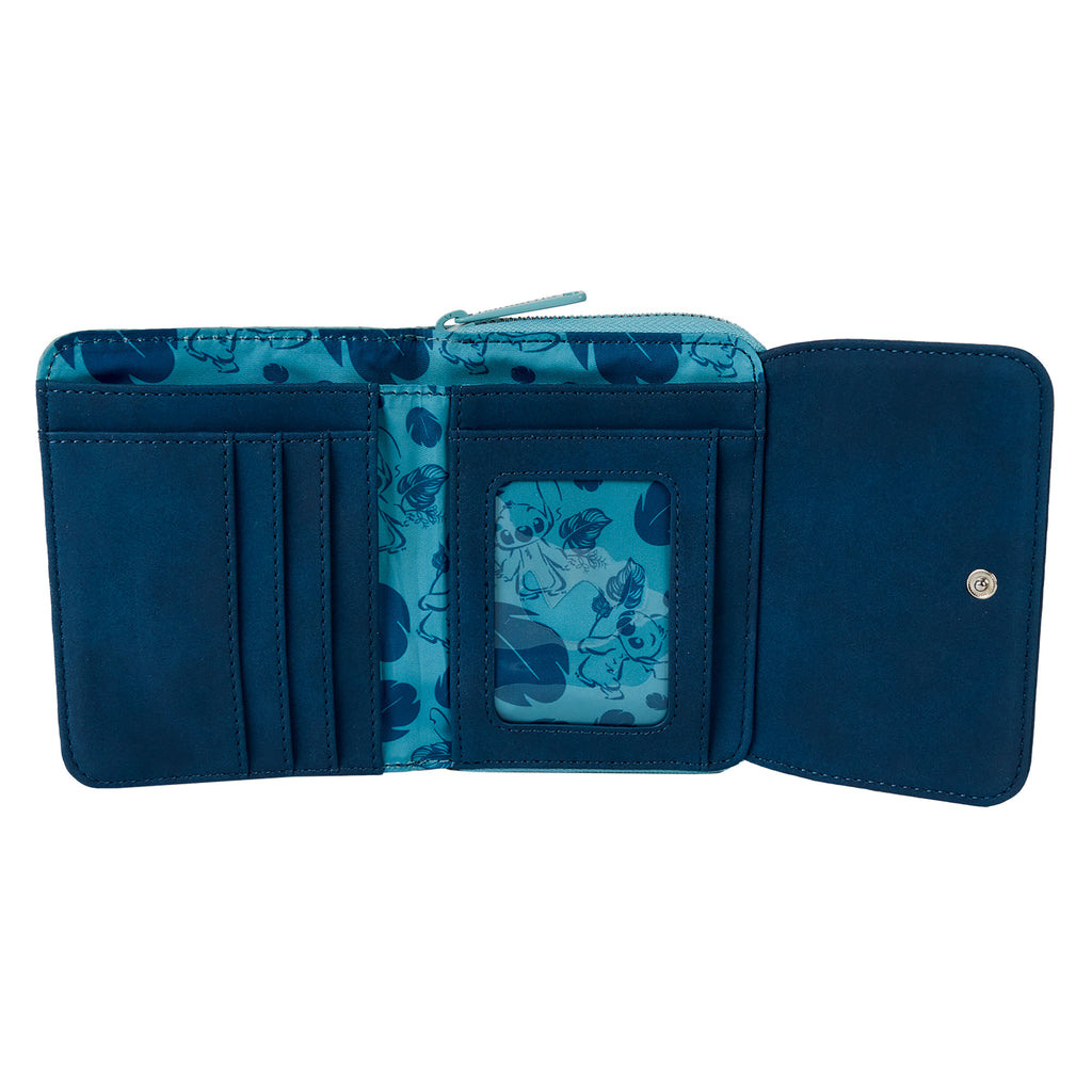 Productafbeelding Stitch Bloemen Portemonnee - Lilo & Stitch