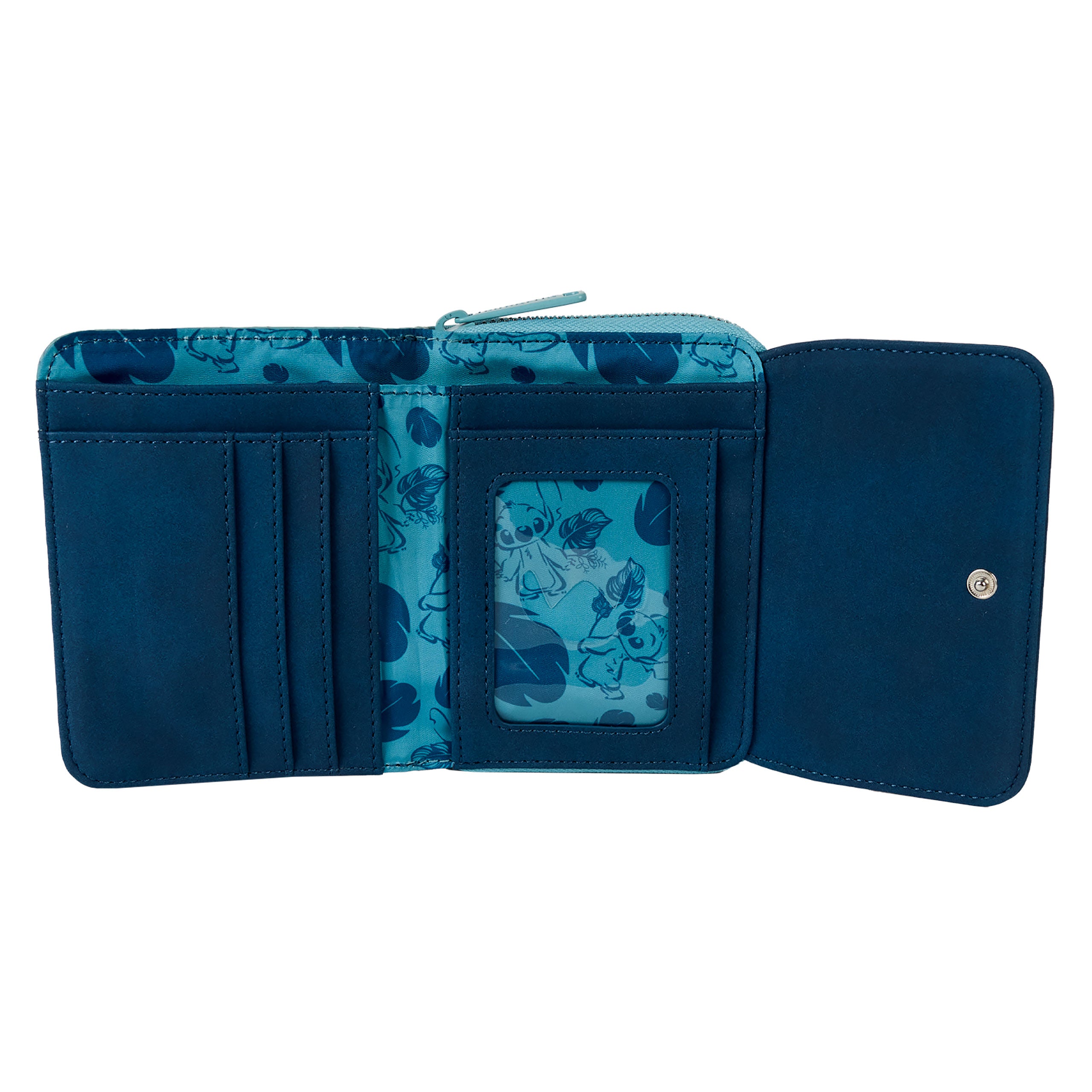 Productafbeelding Stitch Bloemen Portemonnee - Lilo & Stitch