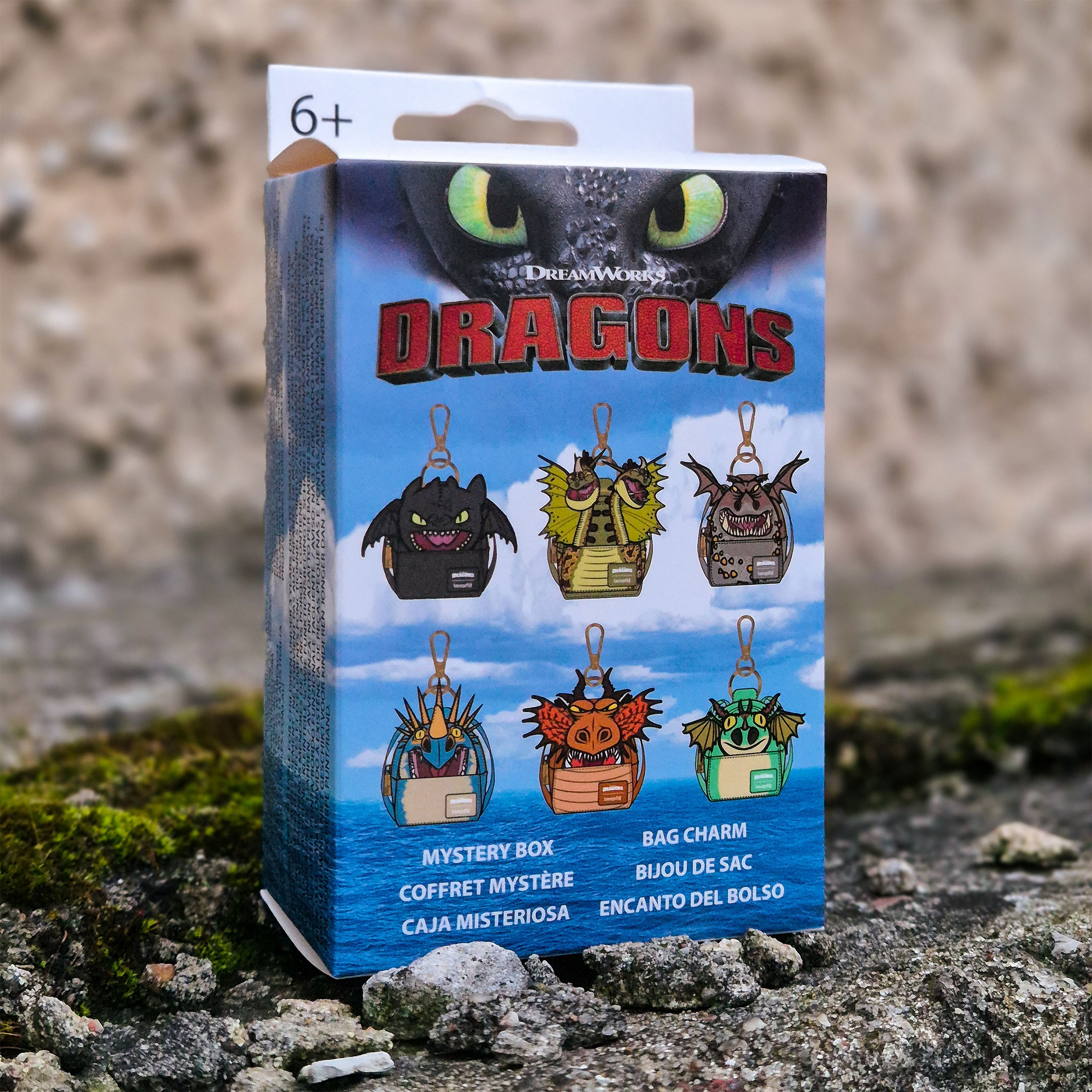 Productafbeelding Hoe Tem Je Een Draak - Dragon Mystery Rugzak Sleutelhanger