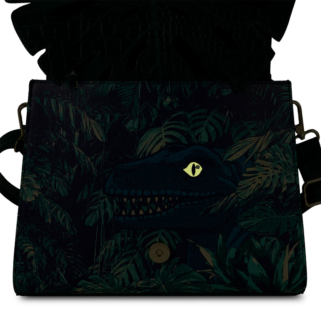 Productafbeelding Velociraptor Glow in the Dark Crossbody Tas - Jurassic World