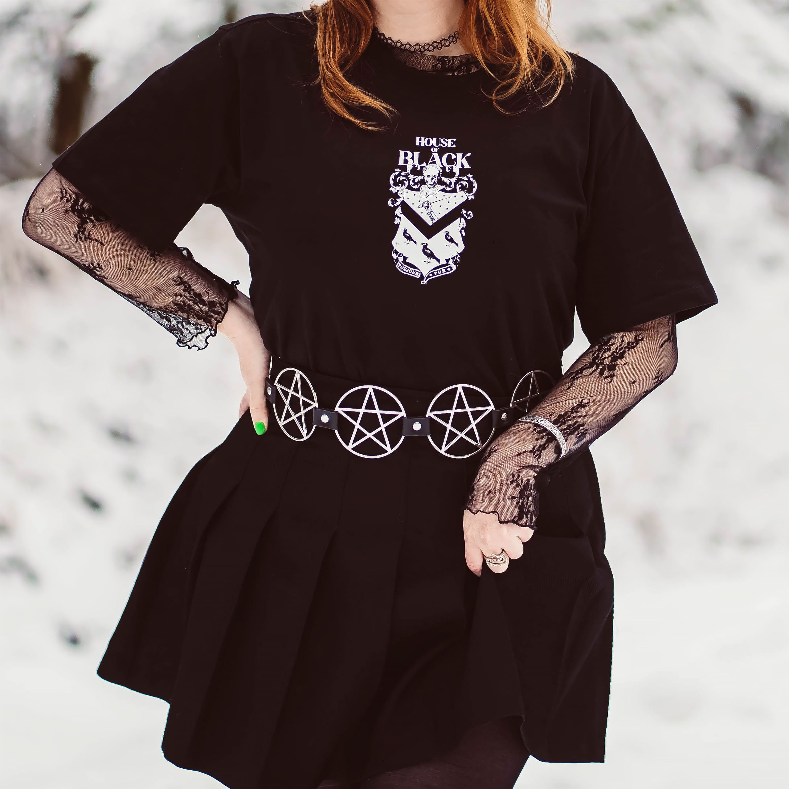 Productafbeelding Harry Potter - House of Black T-shirt zwart