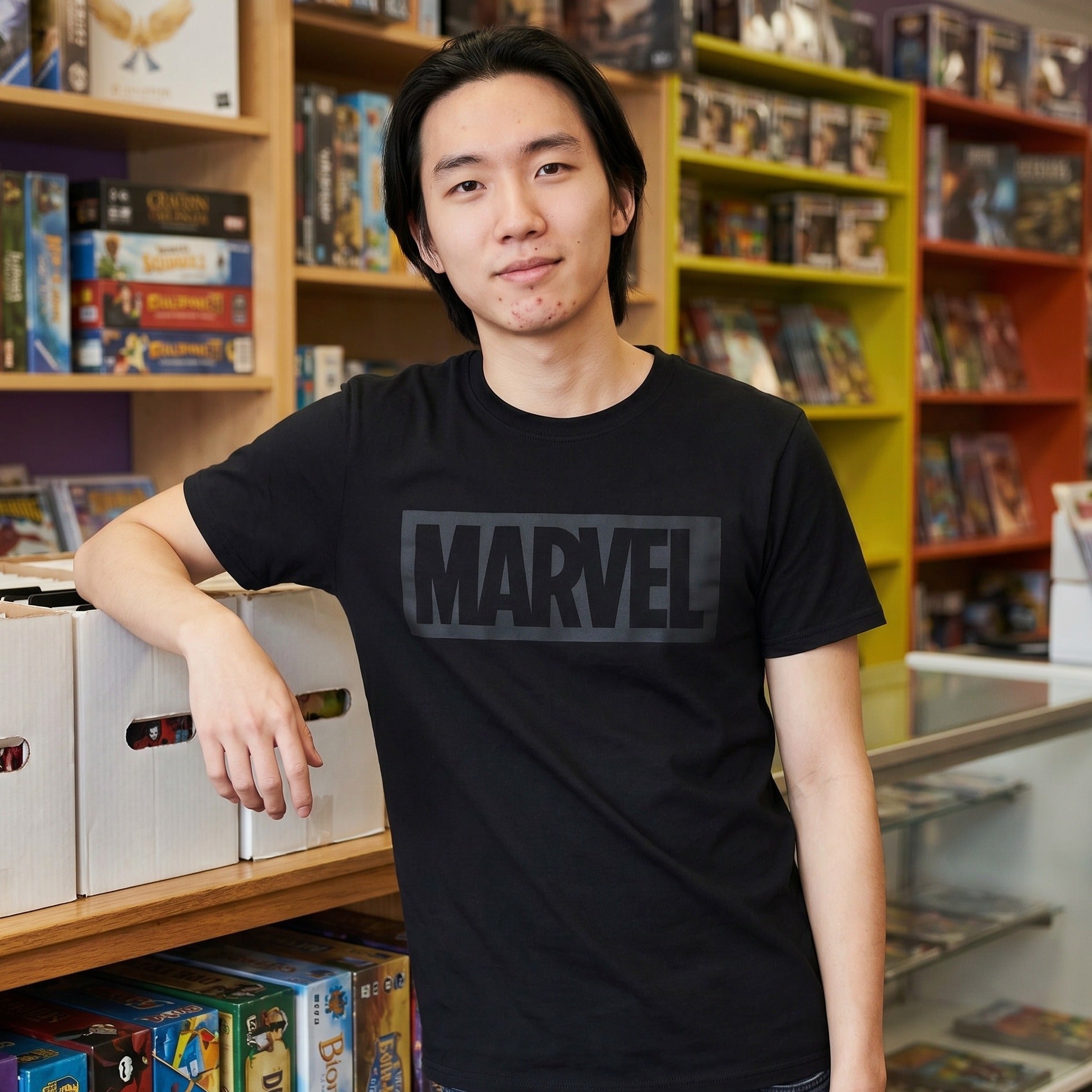 Productafbeelding Marvel - Logo T-Shirt zwart