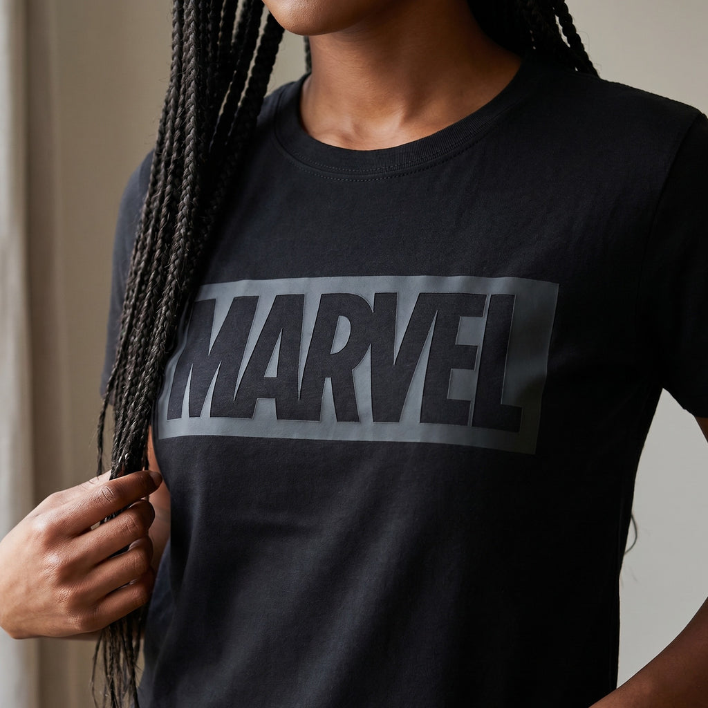 Productafbeelding Marvel - Logo T-Shirt zwart