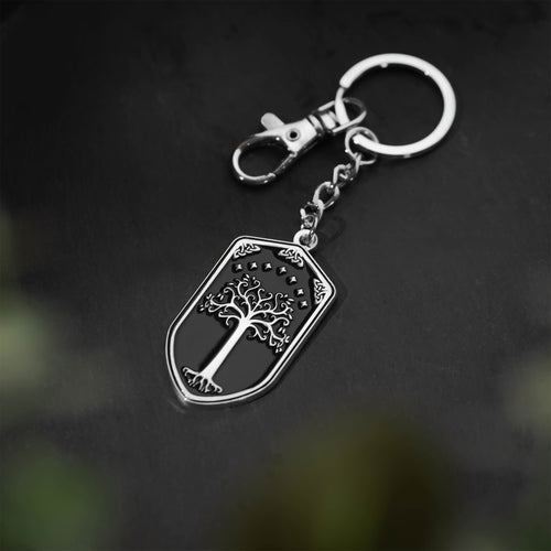 Productafbeelding Witte Boom van Gondor Sleutelhanger - In de Ban van de Ring