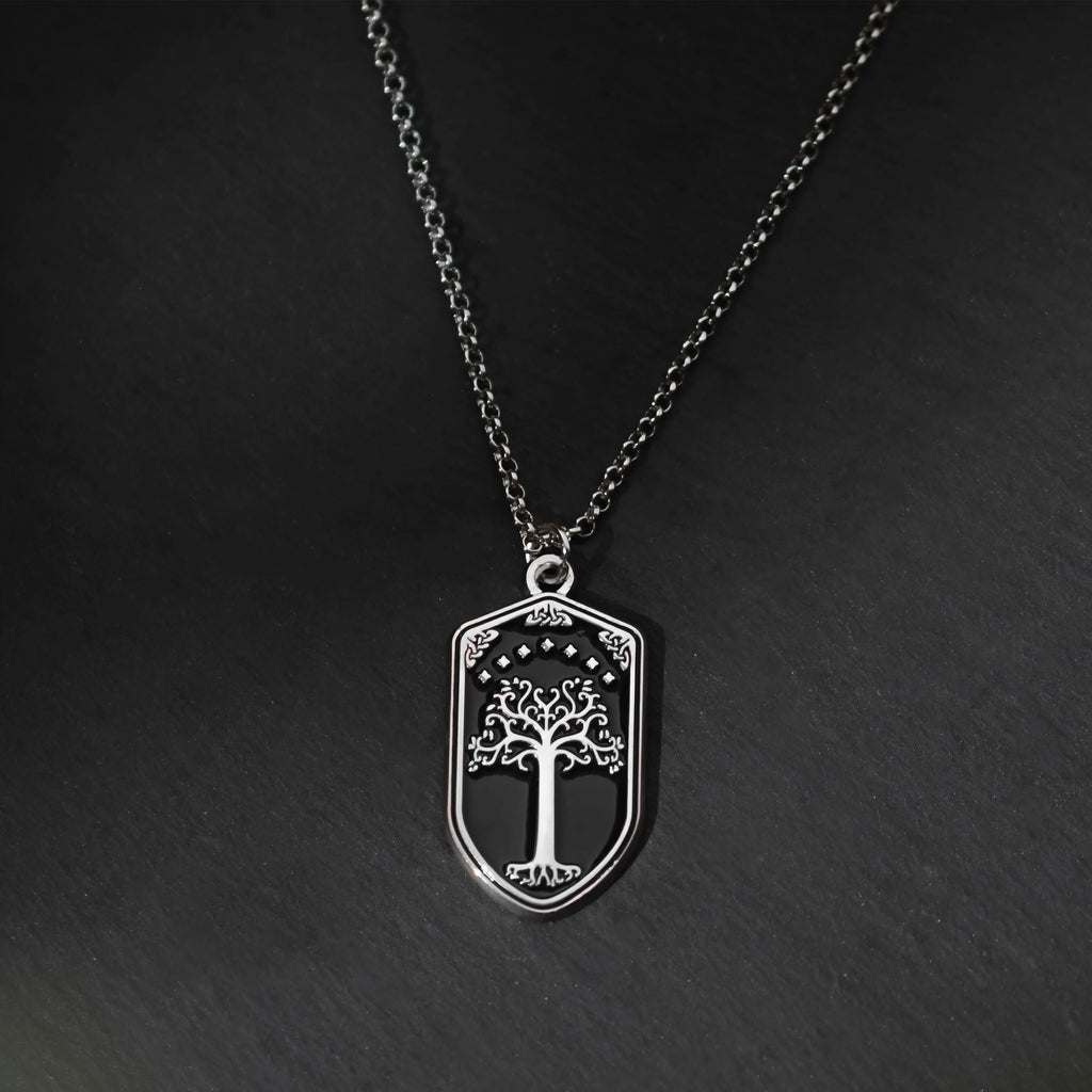 Productafbeelding Witte Boom van Gondor Ketting - In de Ban van de Ring