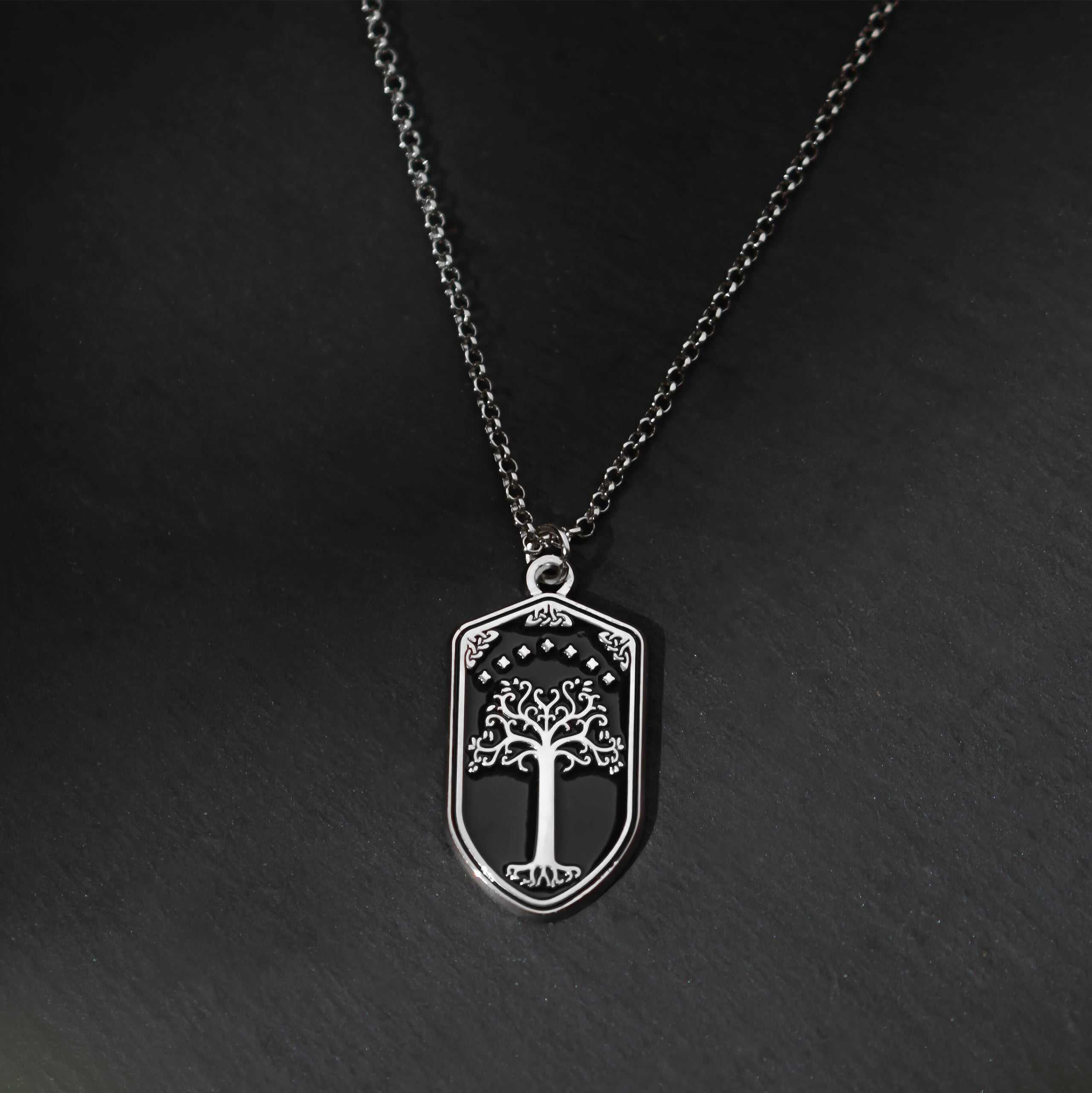 Productafbeelding Witte Boom van Gondor Ketting - In de Ban van de Ring