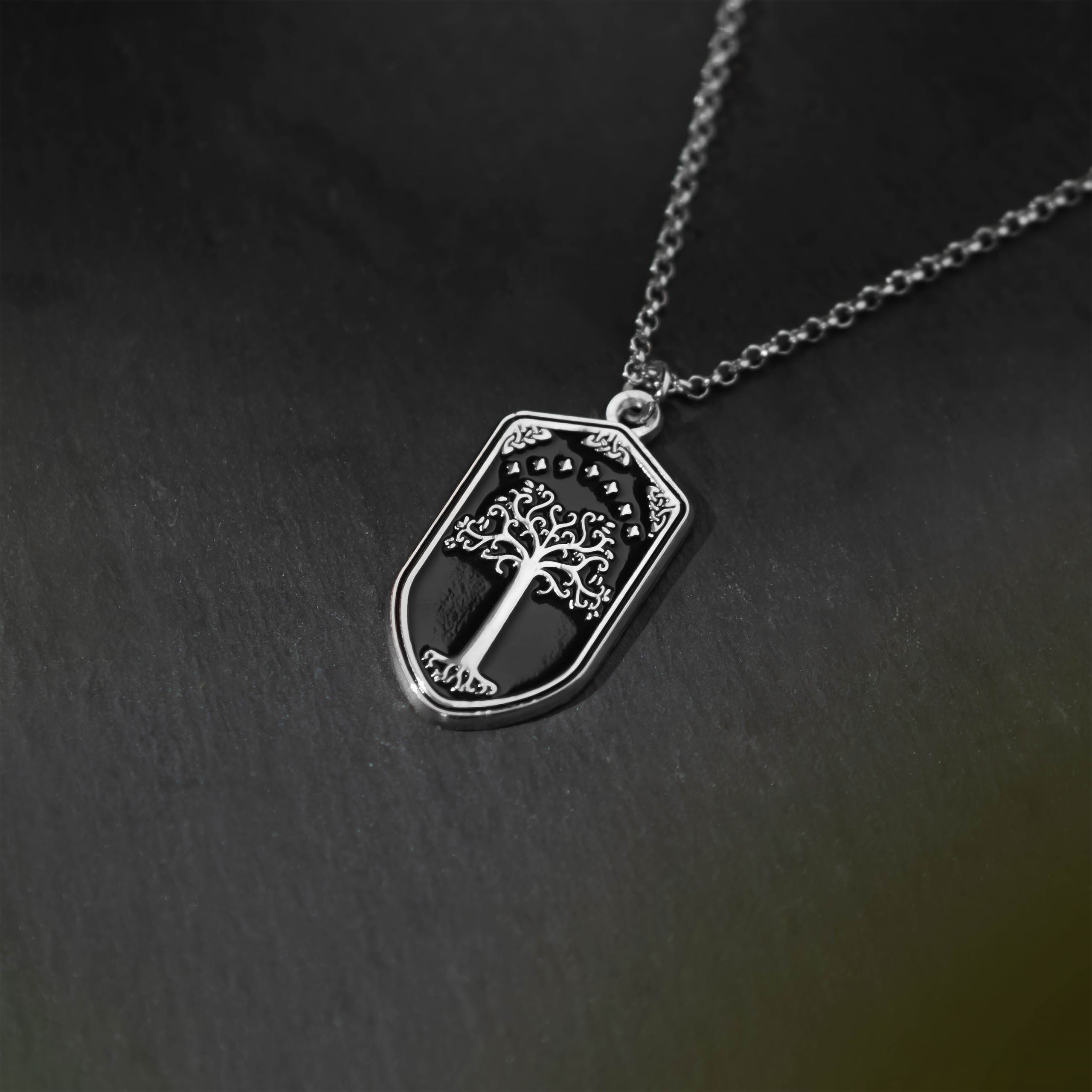 Productafbeelding Witte Boom van Gondor Ketting - In de Ban van de Ring