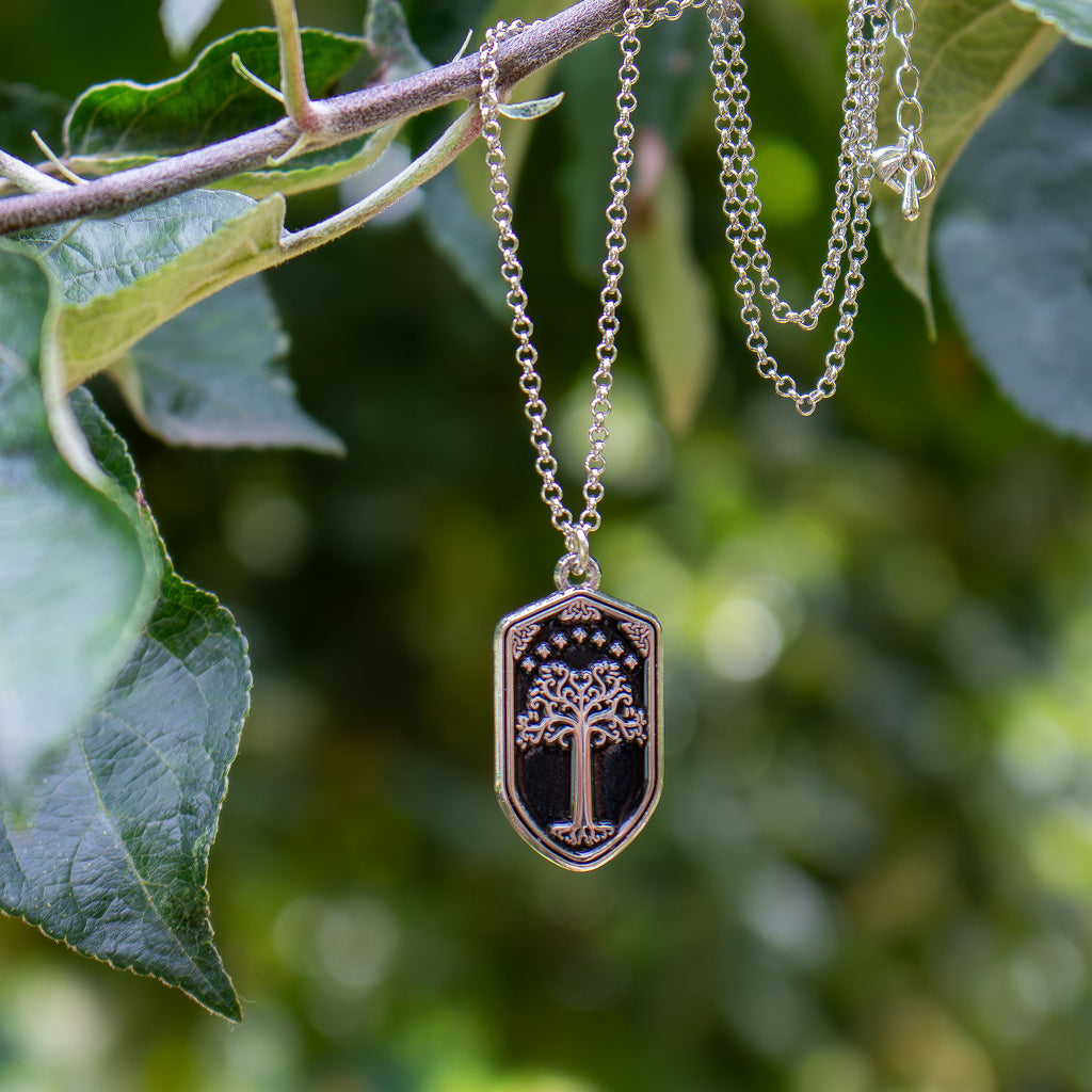 Productafbeelding Witte Boom van Gondor Ketting - In de Ban van de Ring