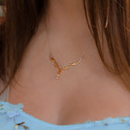 Productafbeelding Galadriel Tiara Ketting 925 Sterling Zilver - In de Ban van de Ring