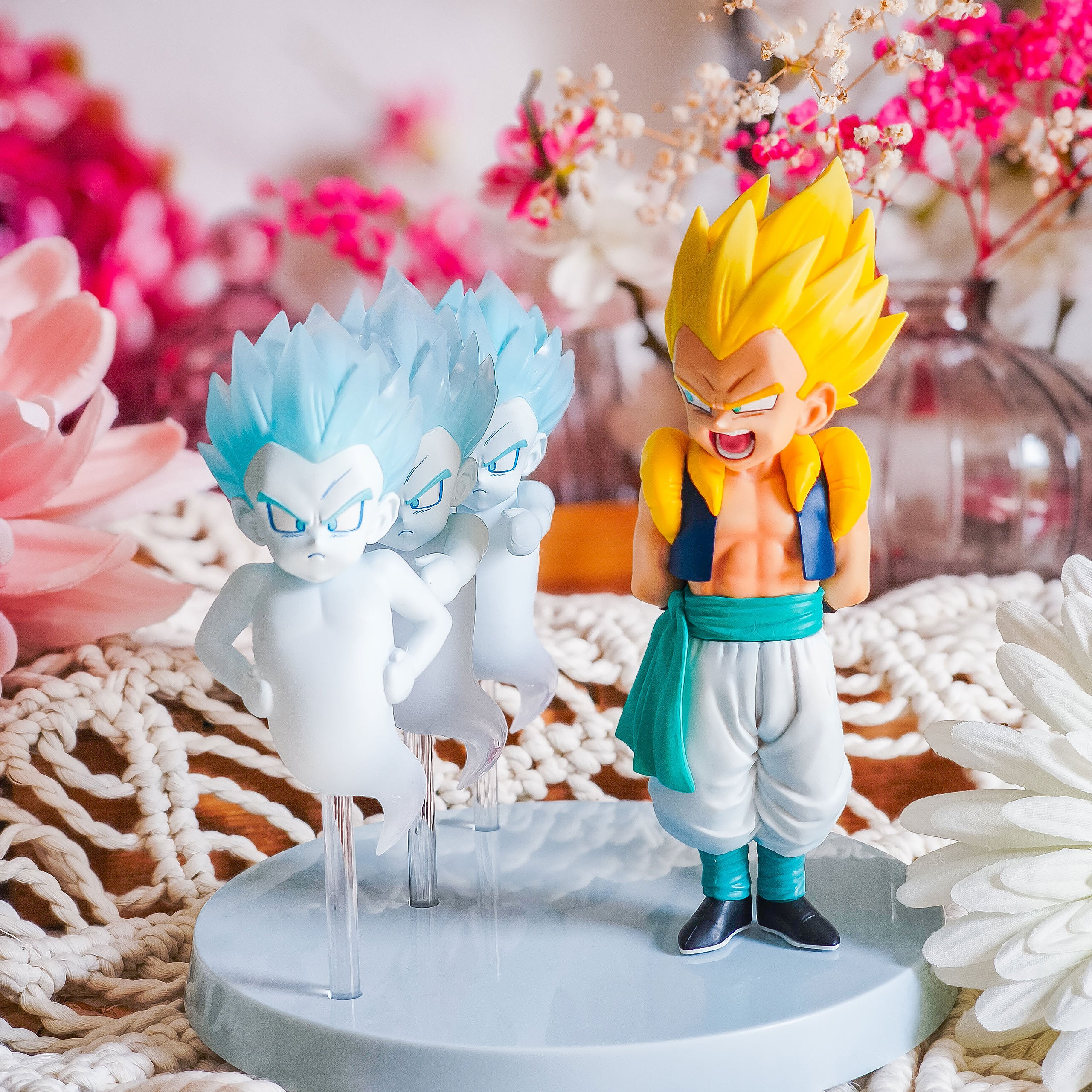 Productafbeelding Dragon Ball Z - Super Saiyan Gotenks en geest Dragon History II Ichibansho figuurset