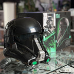 Productafbeelding Star Wars – Imperial Death Trooper Black Series helmreplika met licht