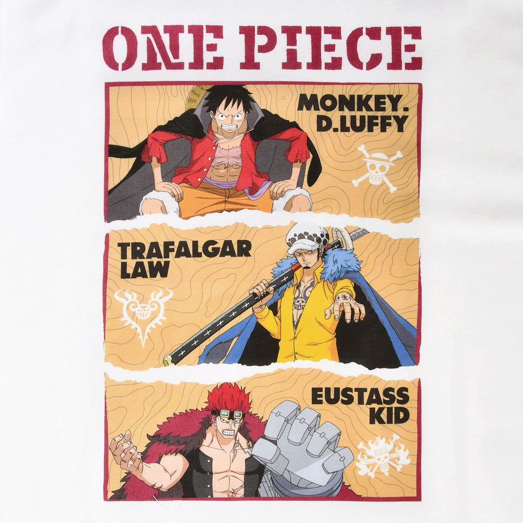 Productafbeelding One Piece - Personages T-Shirt Wit