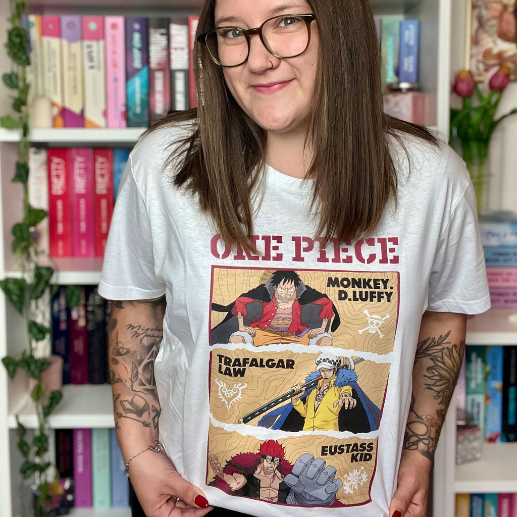 Productafbeelding One Piece - Personages T-Shirt Wit