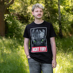 Productafbeelding Hoe Tem Je Een Draak - Night Fury Poster T-Shirt Zwart
