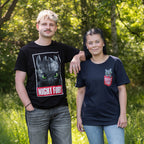 Productafbeelding Hoe Tem Je Een Draak - Night Fury Poster T-Shirt Zwart