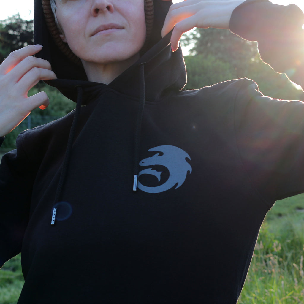 Productafbeelding Hoe Tem Je Een Draak - Night Fury Legend Hoodie zwart