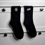 Productafbeelding Star Wars - Darth Vader logo sokken 2-pack zwart