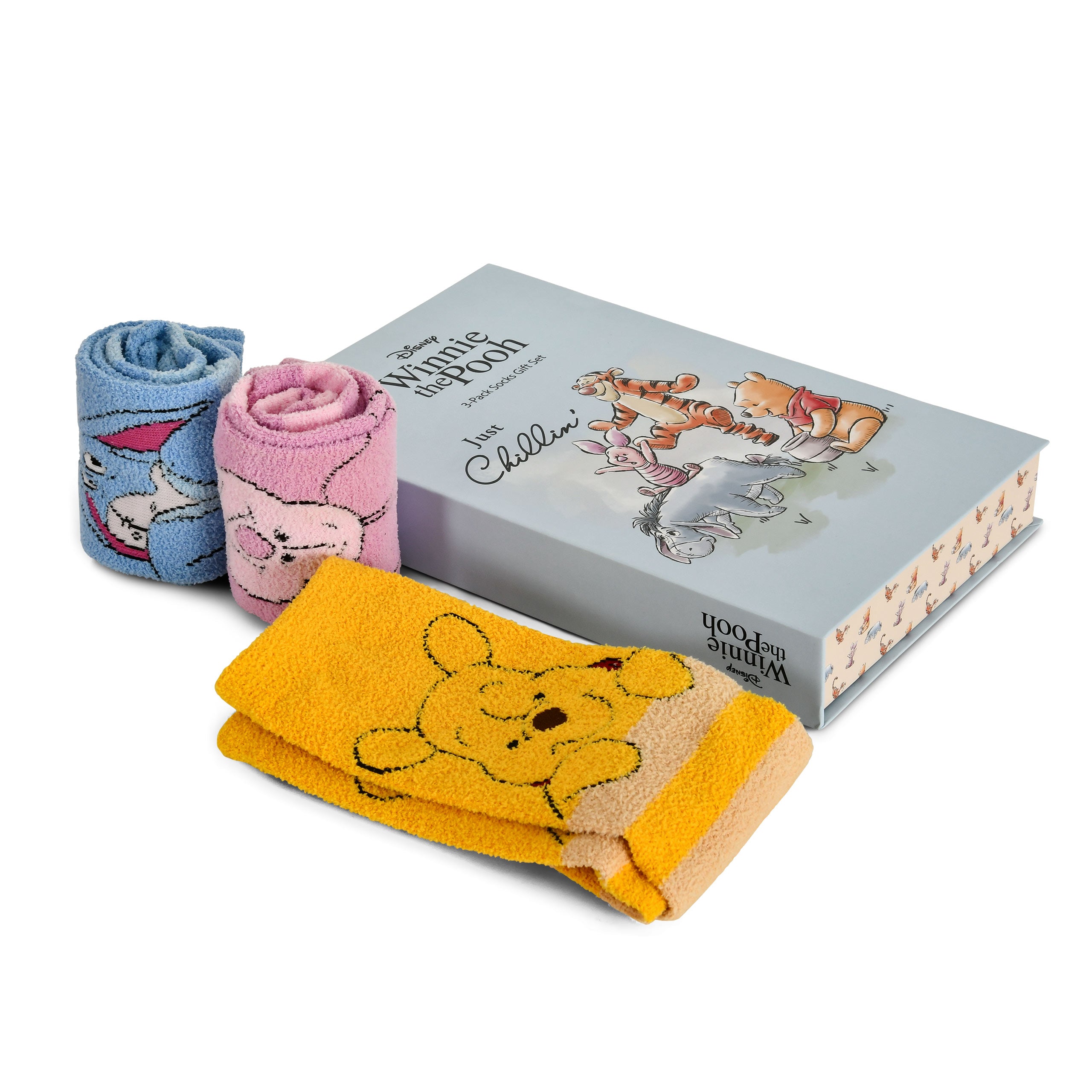 Productafbeelding Winnie de Poeh - Friends Sokken 3-pack in Geschenkdoos
