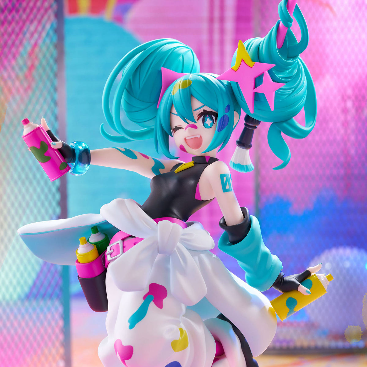 Productafbeelding Hatsune Miku - Miku Paint Girl Trio-Try-iT Figuur