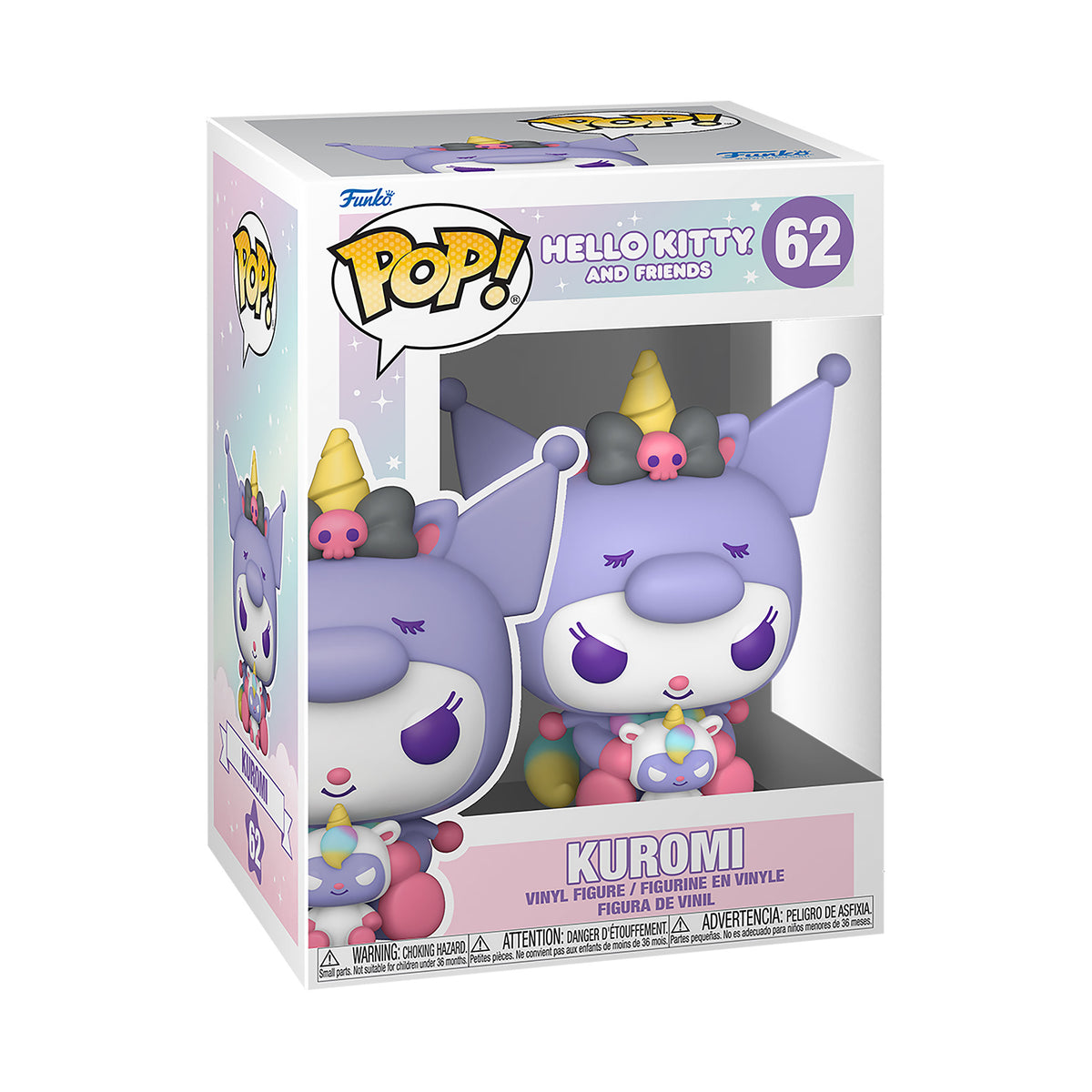 Productafbeelding Sanrio - Kuromi Eenhoorn Hello Kitty and Friends Funko Pop Figuur