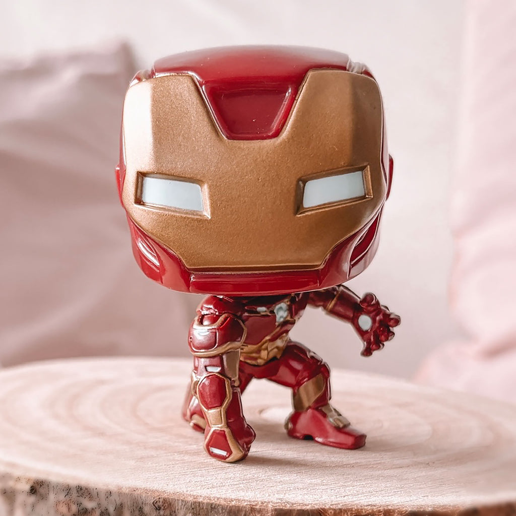 Productafbeelding Marvel: Avengers Game - Iron Man (Stark Tech) Funko Pop Wobbelhoofdfiguur