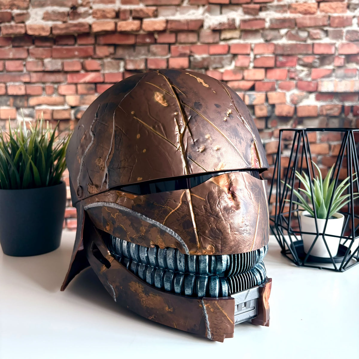 Productafbeelding Star Wars The Acolyte - Qimir The Stranger Black Series Helm-replica