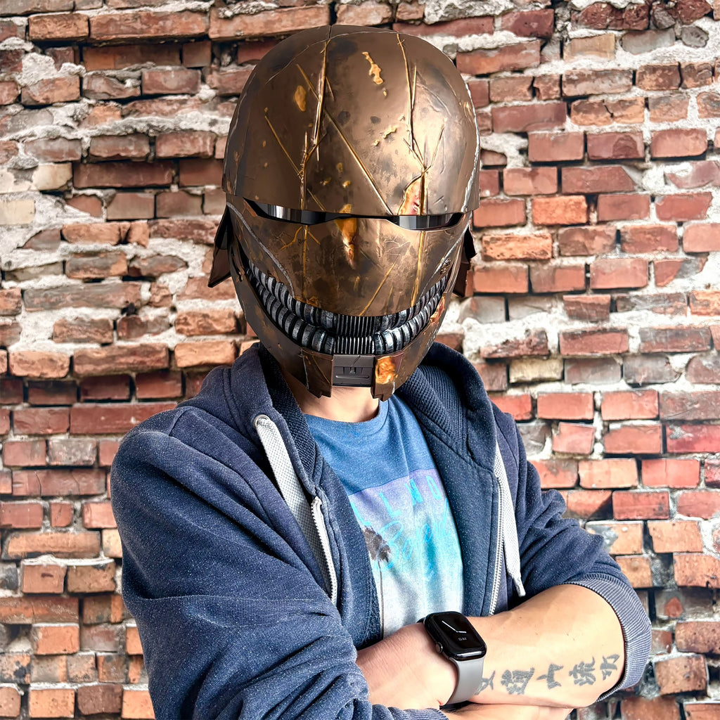 Productafbeelding Star Wars The Acolyte - Qimir The Stranger Black Series Helm-replica