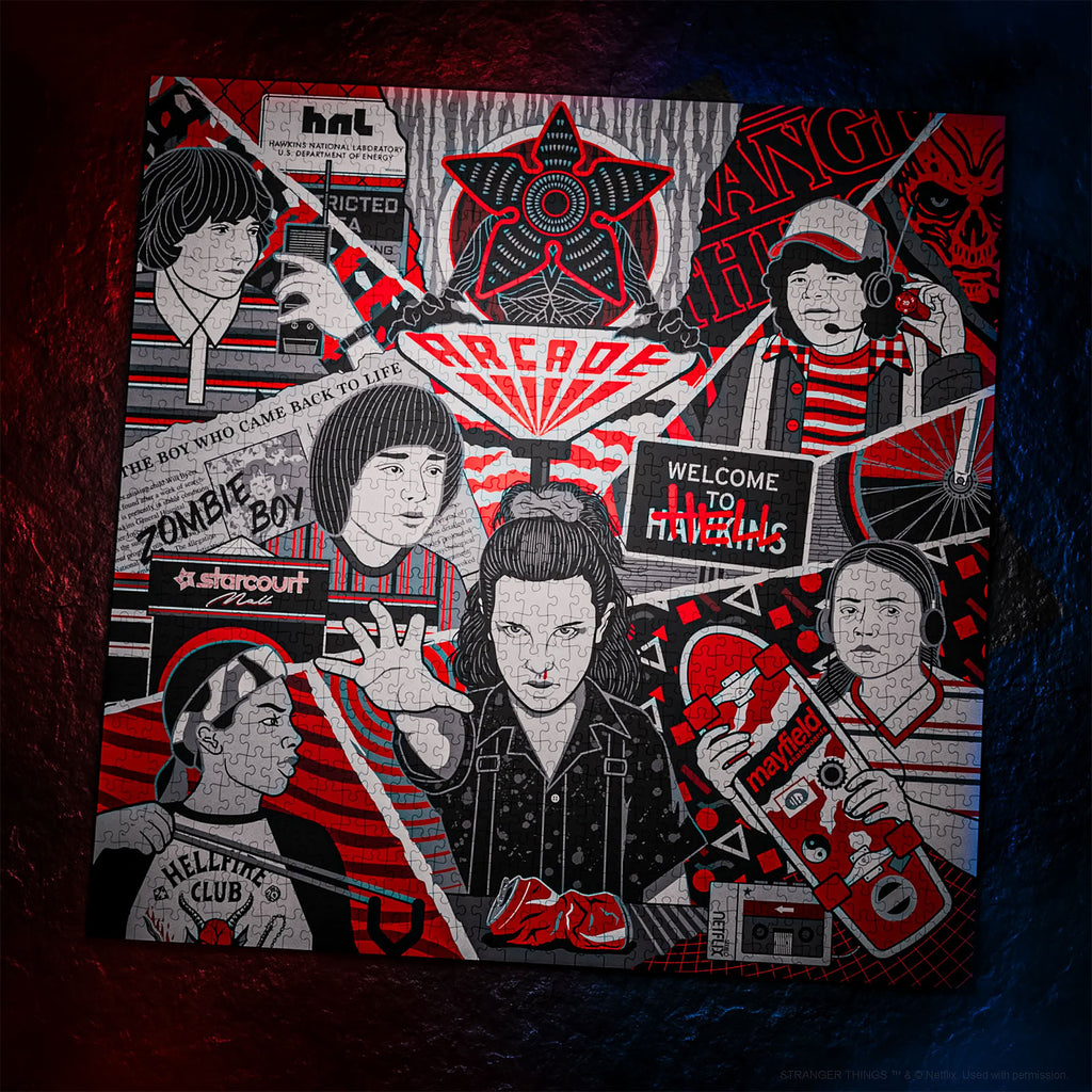 Productafbeelding Stranger Things - Upside Down Premium Puzzel