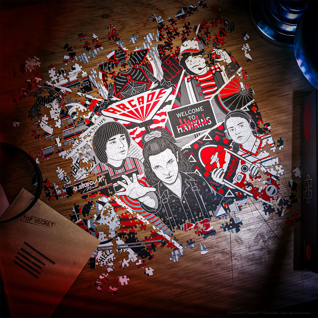 Productafbeelding Stranger Things - Upside Down Premium Puzzel