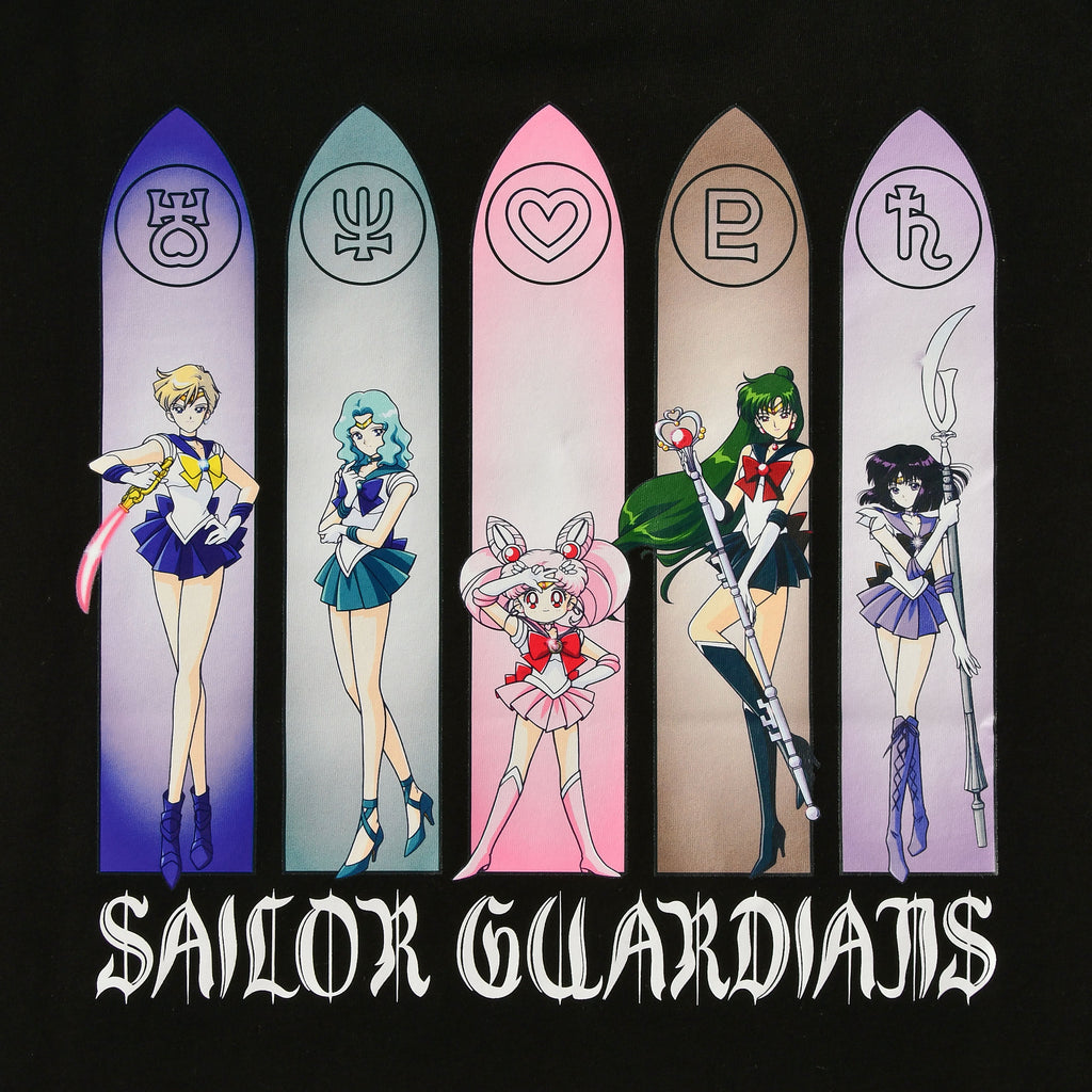 Product image Sailor Moon - Sailor Guardians Outer Senshi Black T-Shirt