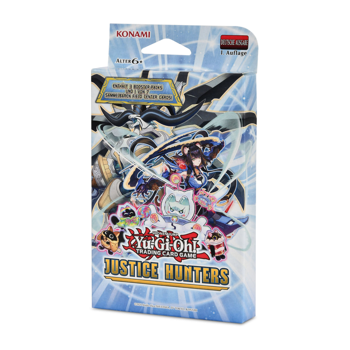 Productafbeelding Yu-Gi-Oh! - Justice Hunters Tuckbox Duitse versie