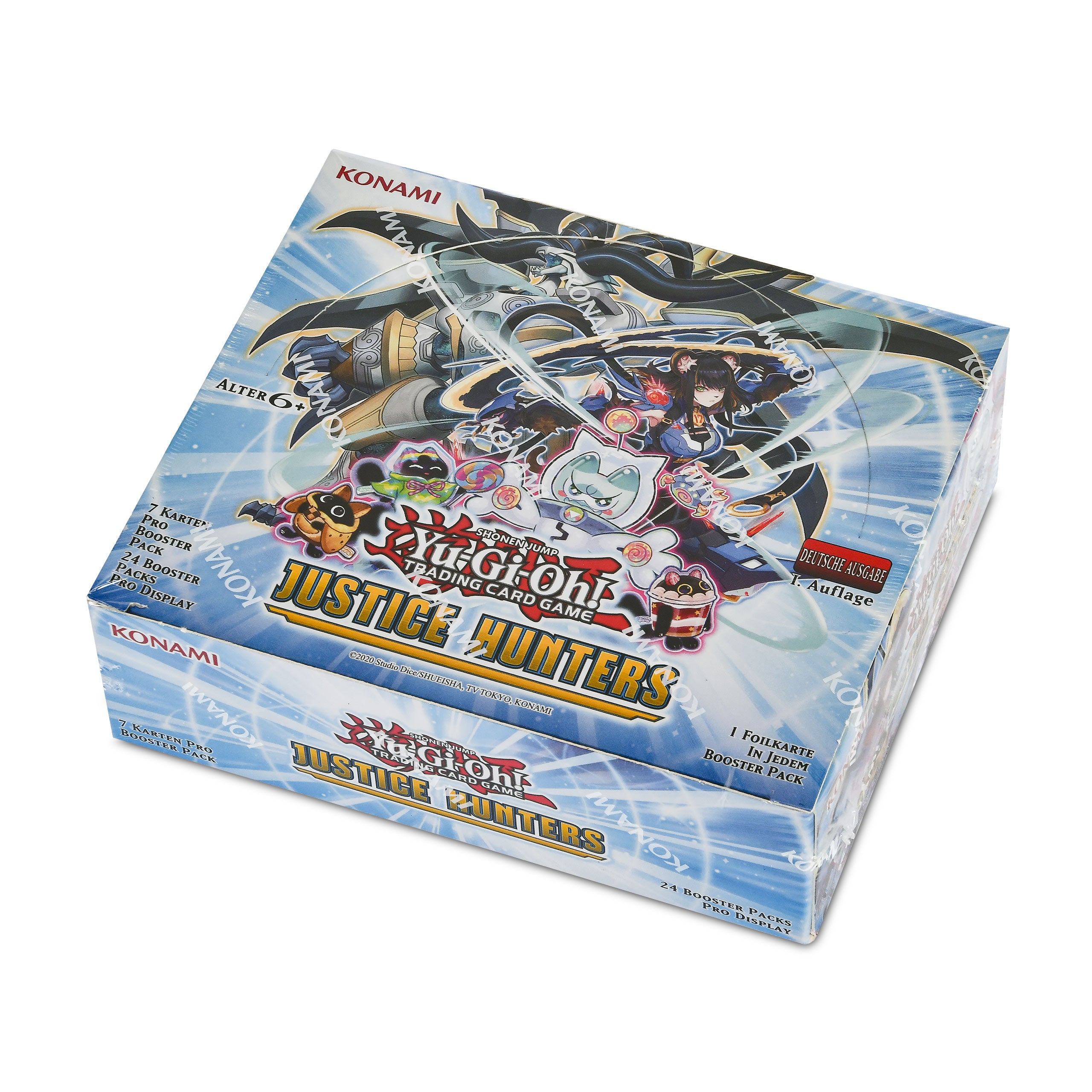 Productafbeelding Yu-Gi-Oh! - Justice Hunters Trading Card Booster Display Duitse Versie