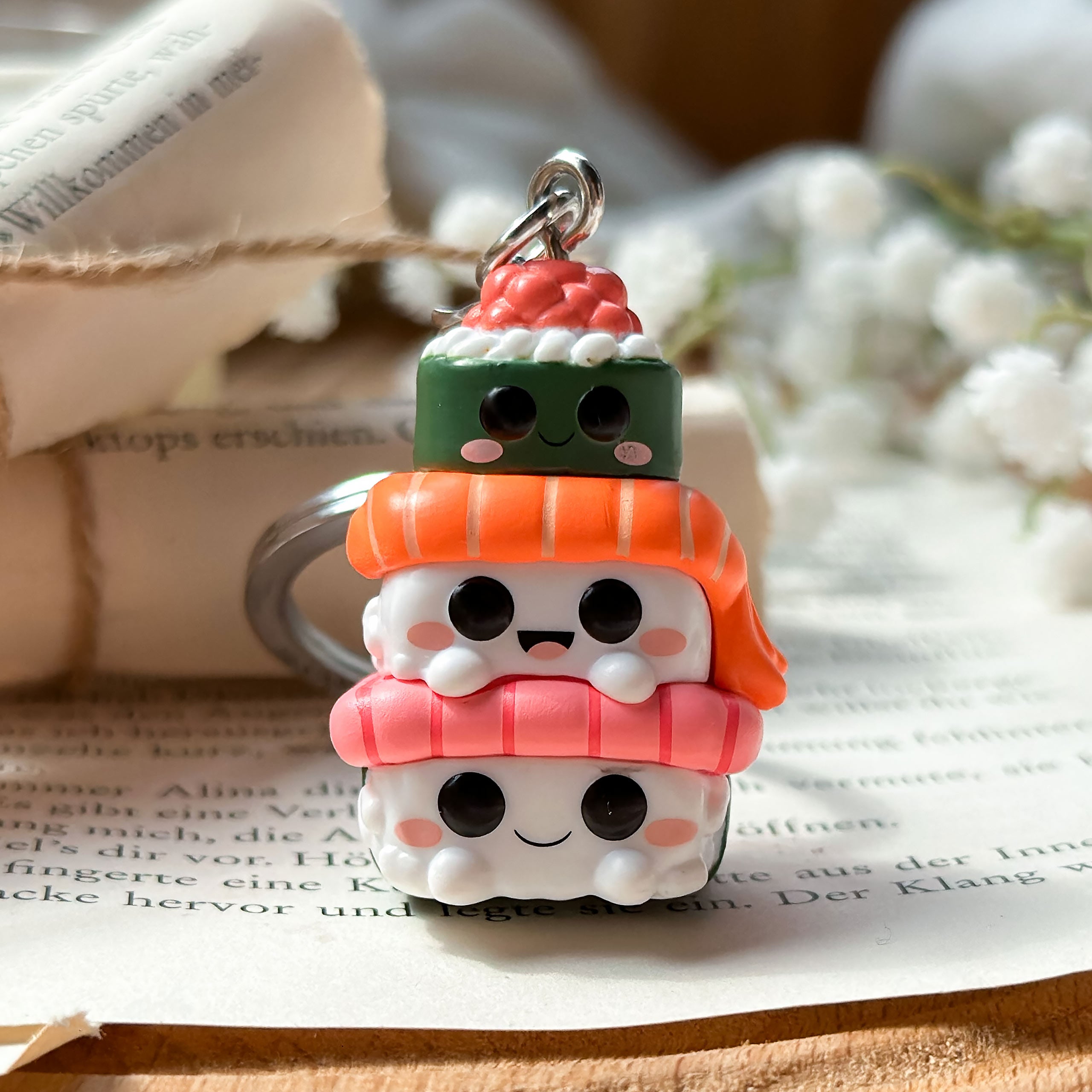 Productafbeelding Kawaii Foodies - Sushi Trio Funko Pop Sleutelhanger