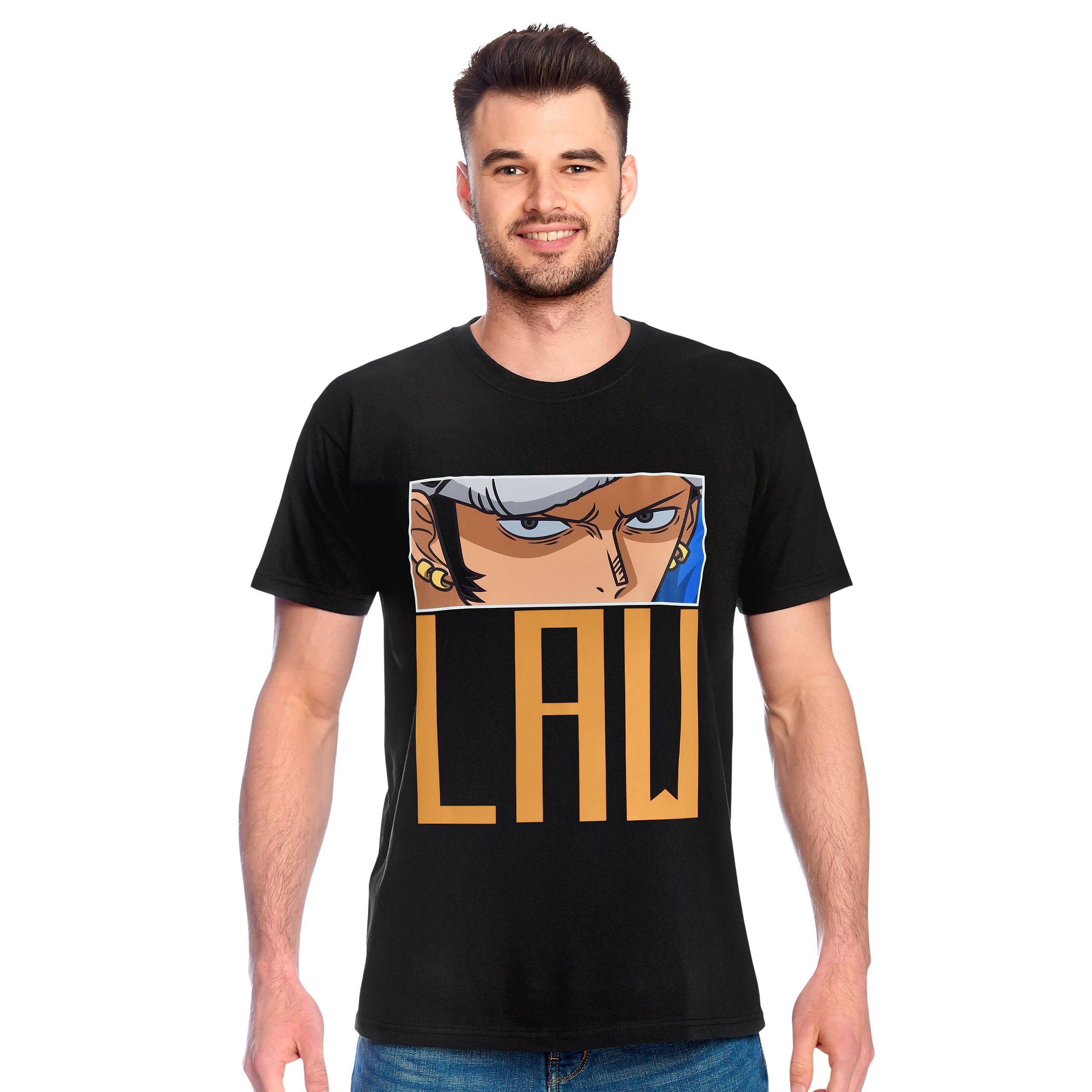 Productafbeelding One Piece - Law Eyes T-Shirt zwart