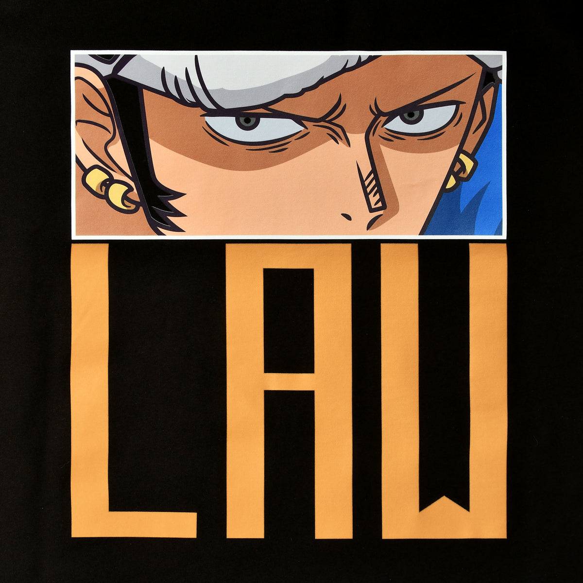 Productafbeelding One Piece - Law Eyes T-Shirt zwart
