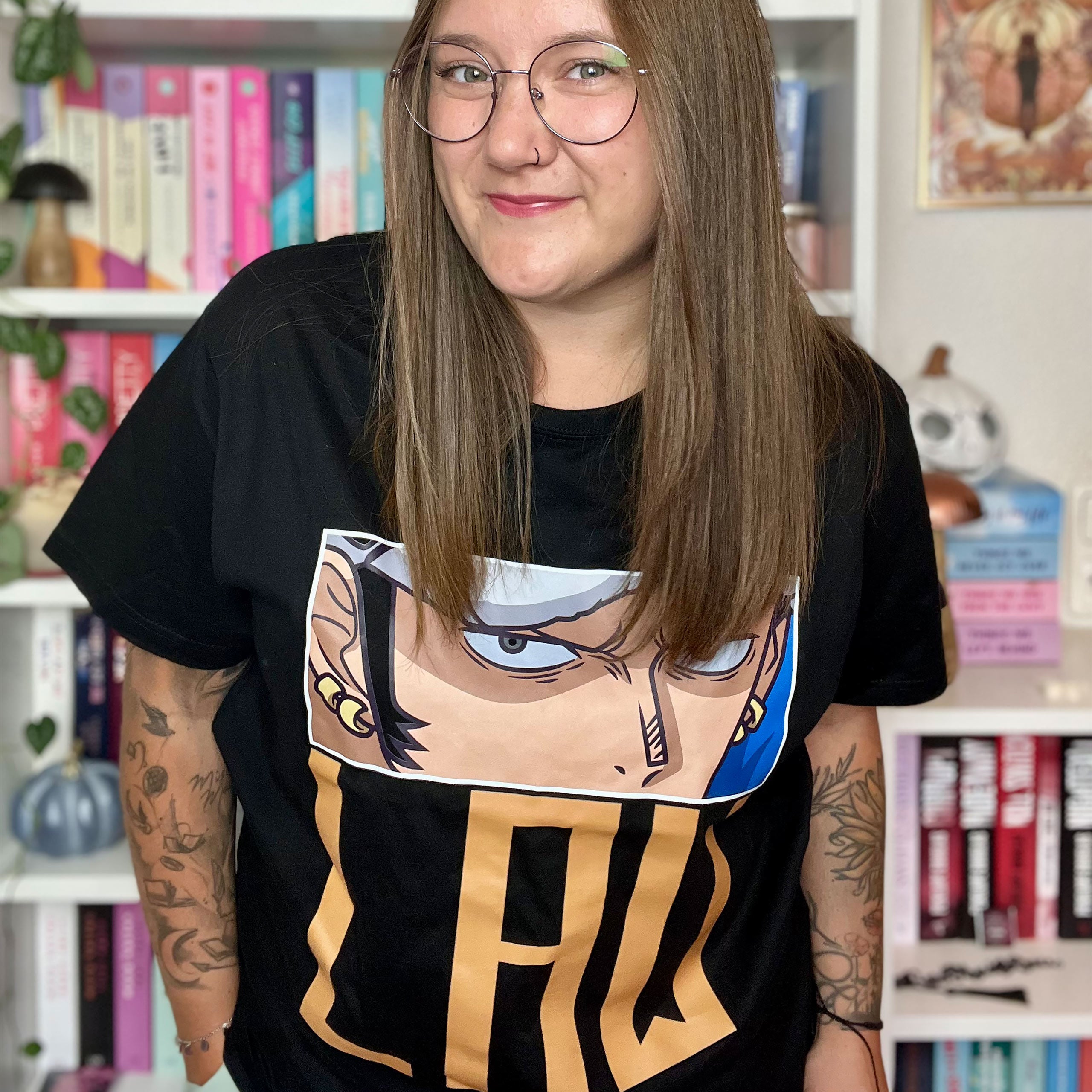 Productafbeelding One Piece - Law Eyes T-Shirt zwart