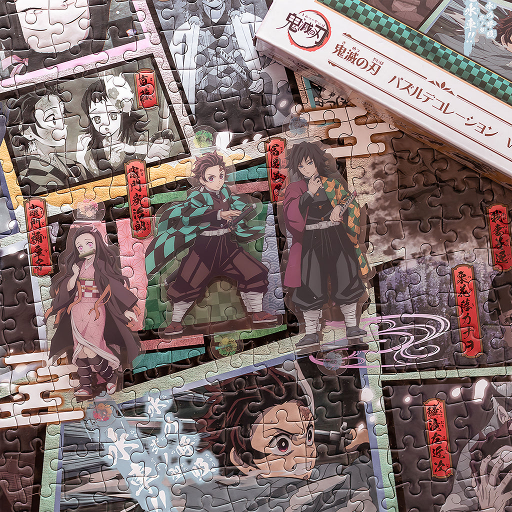 Productafbeelding Demon Slayer - Nezuko en Tanjiro Pop-up Puzzel 500 stukjes