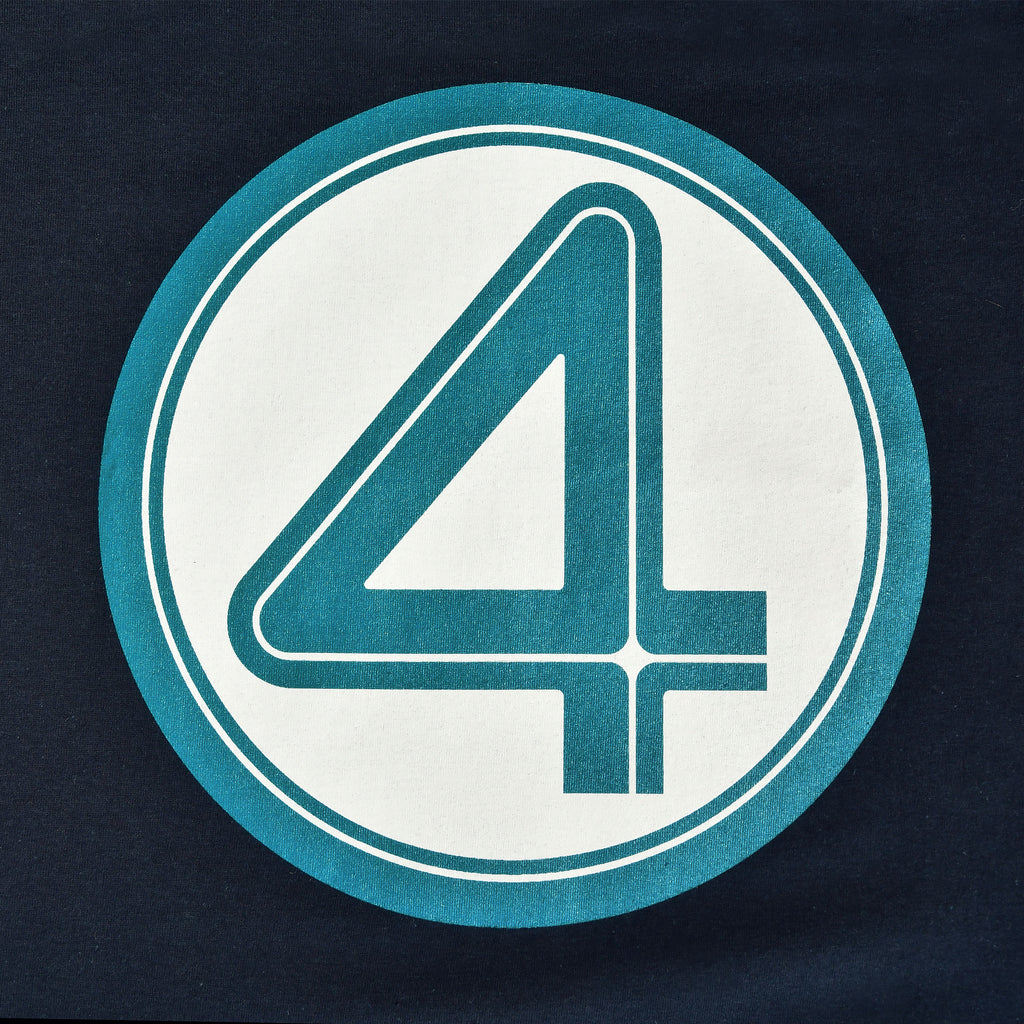 Productafbeelding Fantastic Four - Embleem T-shirt blauw