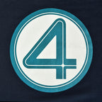 Productafbeelding Fantastic Four - Embleem T-shirt blauw