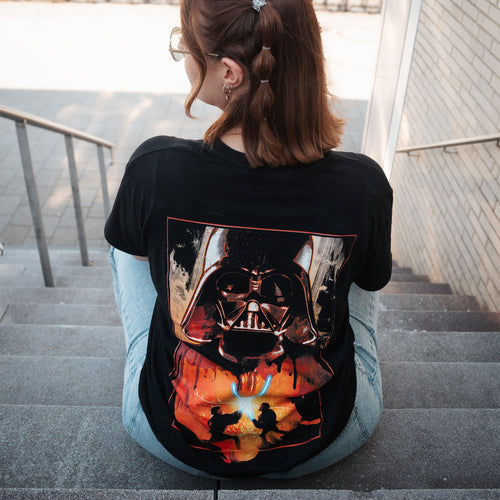 Productafbeelding Star Wars - Darth Vader Episode III Poster T-Shirt Zwart