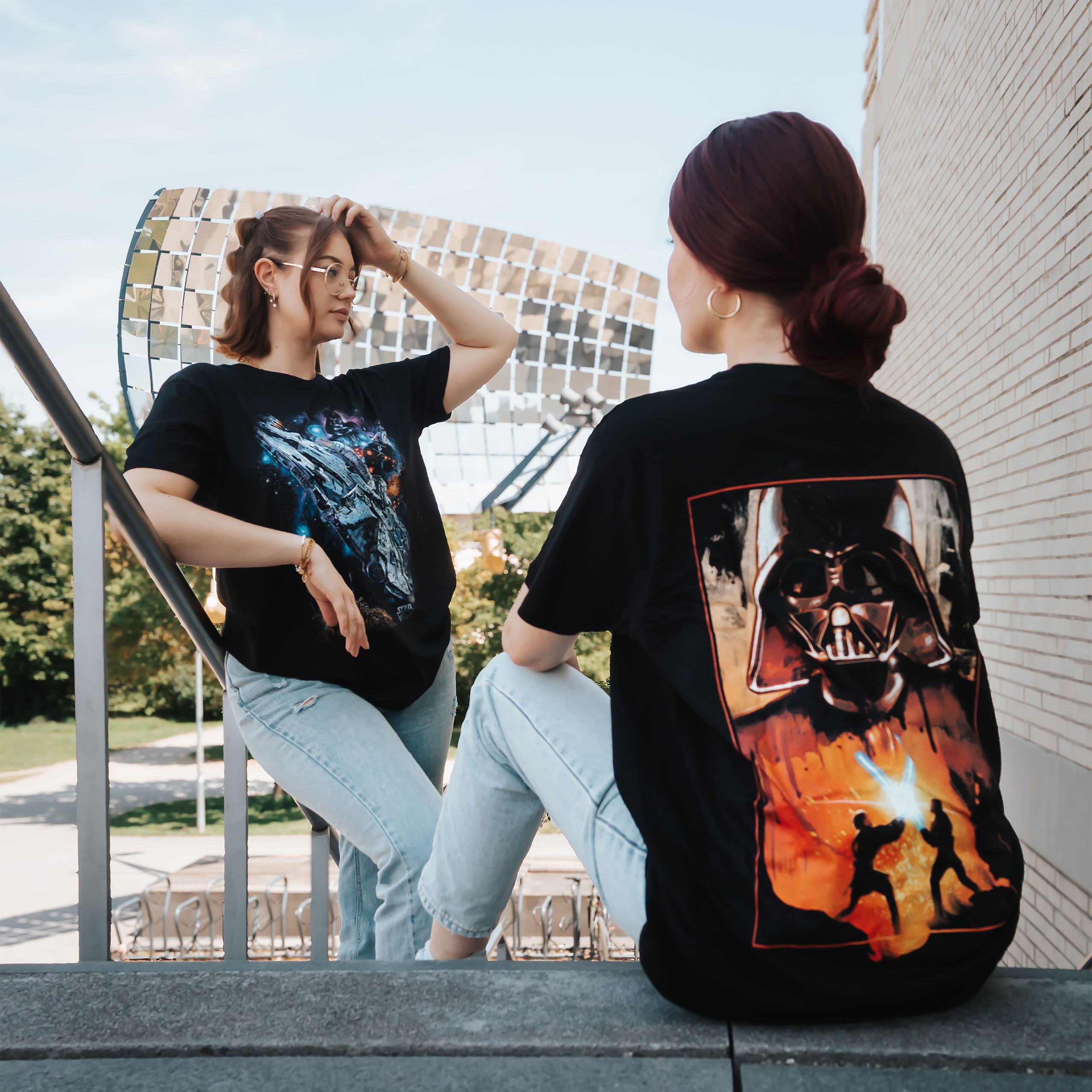 Productafbeelding Star Wars - Darth Vader Episode III Poster T-Shirt Zwart