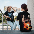 Productafbeelding Star Wars - Galaxy Ship Poster T-Shirt zwart