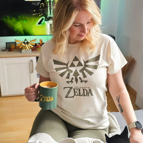 Productafbeelding Zelda - Iconisch Logo T-Shirt beige