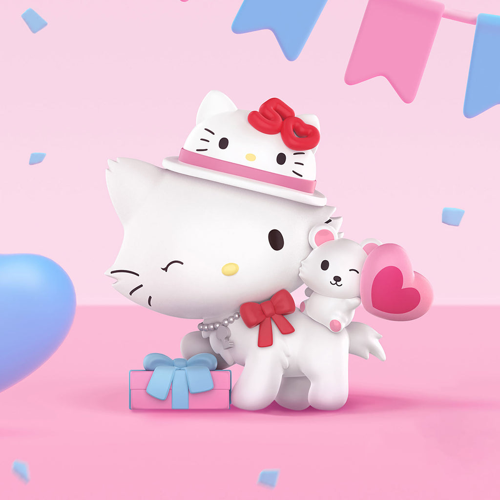 Productafbeelding Sanrio - Personages Hello Kitty 50e Verjaardag Serie POP MART Mystery Figuur